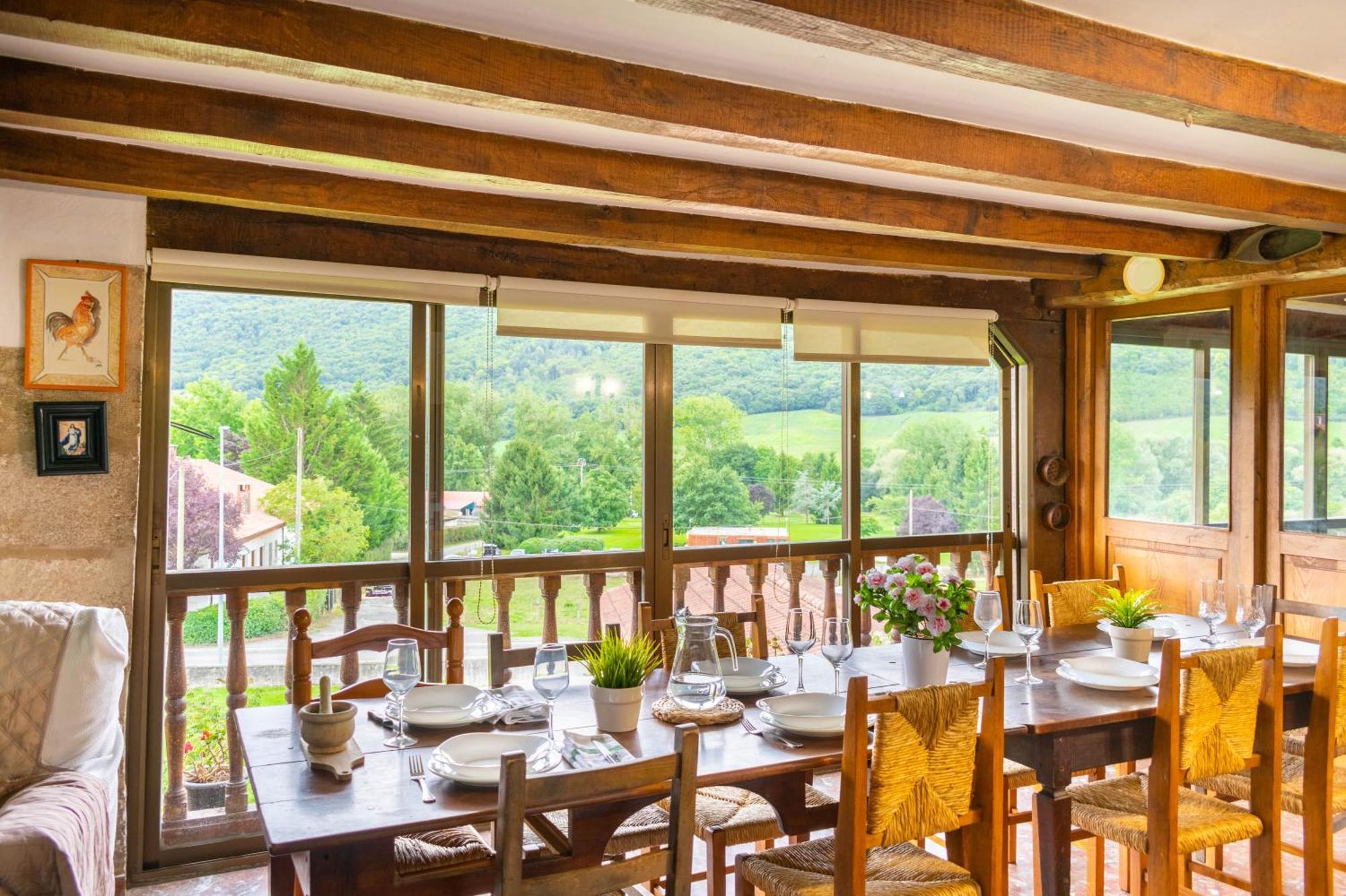 Casa Rural Arotzenia, Hogar Rustico En Pleno Valle De La Ulzama Lizaso المظهر الخارجي الصورة