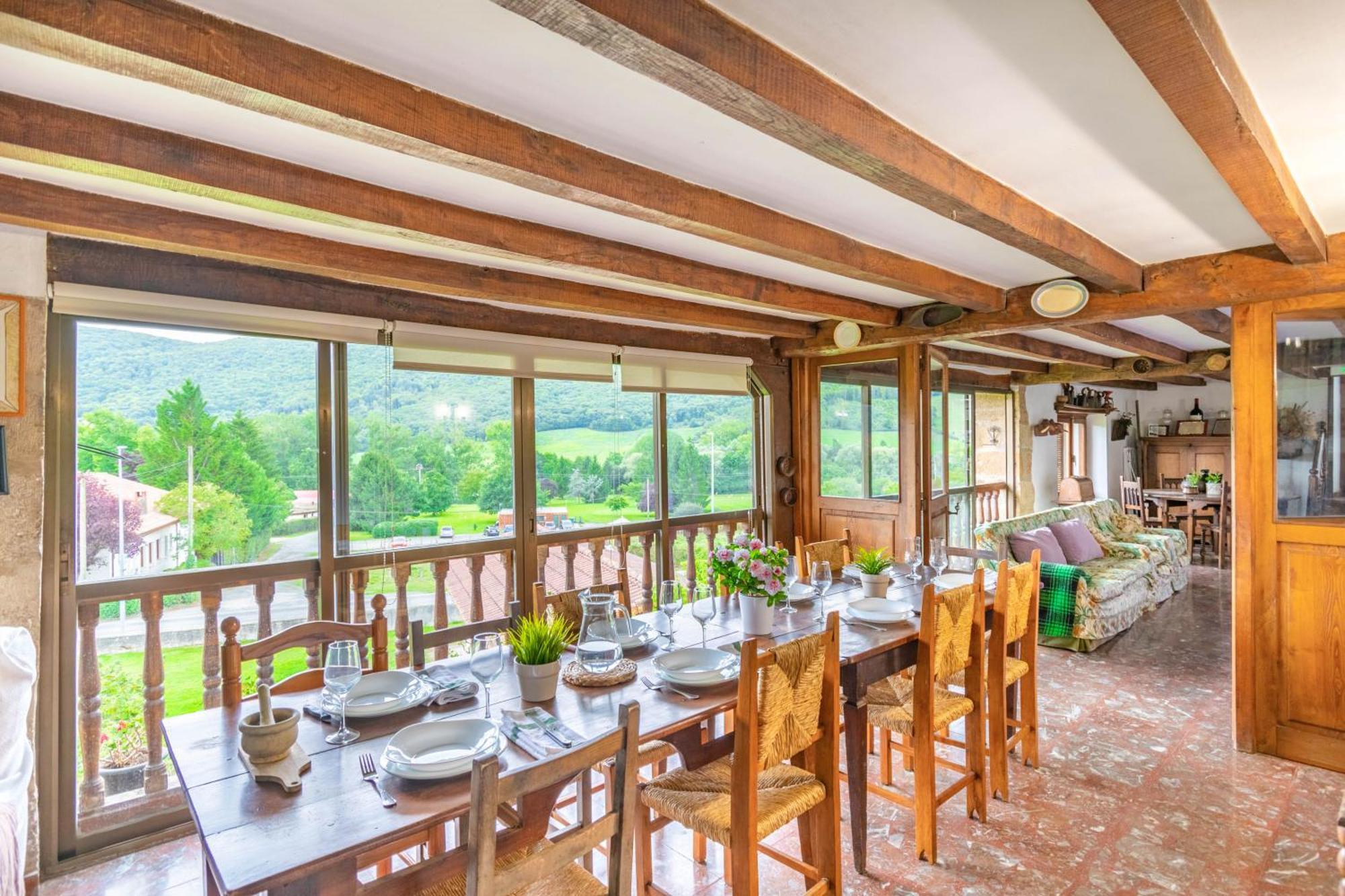 Casa Rural Arotzenia, Hogar Rustico En Pleno Valle De La Ulzama Lizaso المظهر الخارجي الصورة